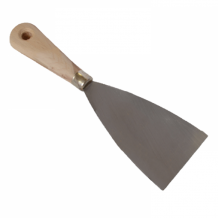 PTT Wooden Handle Scraper Steel Blade 30mm WDSC30